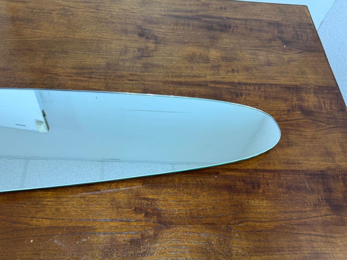 Tonelli - Italian Large Slender Oval Wall Mirror - Thumbnail 7