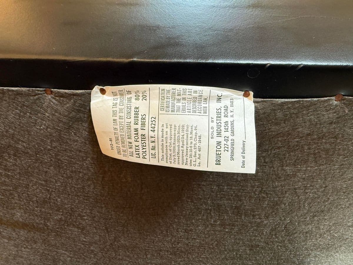 Brueton Cantilever Leather + Chrome Chairs, Pair - Thumbnail 13