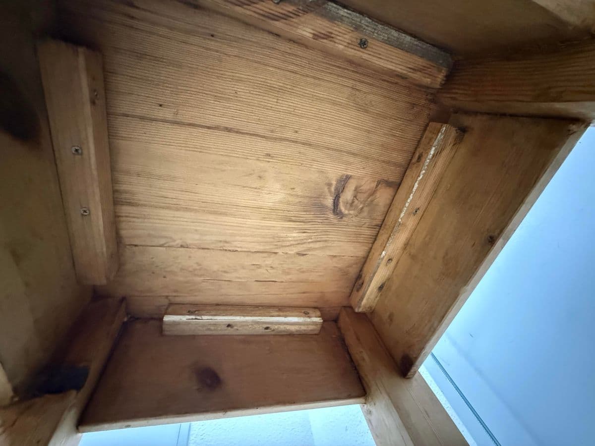 Custom Design Pine + Glass Side Table - Thumbnail 13