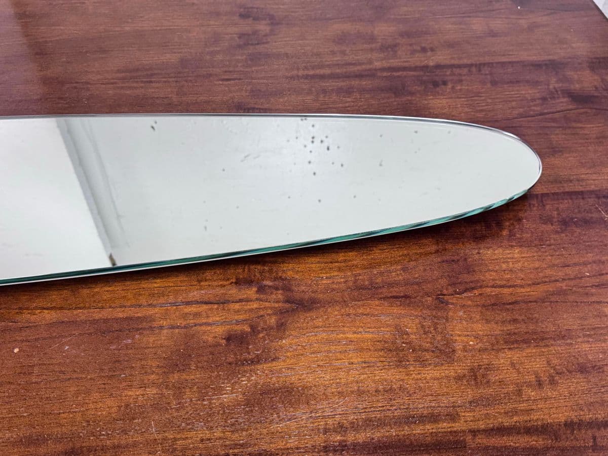 Tonelli - Italian Large Slender Oval Wall Mirror - Thumbnail 10