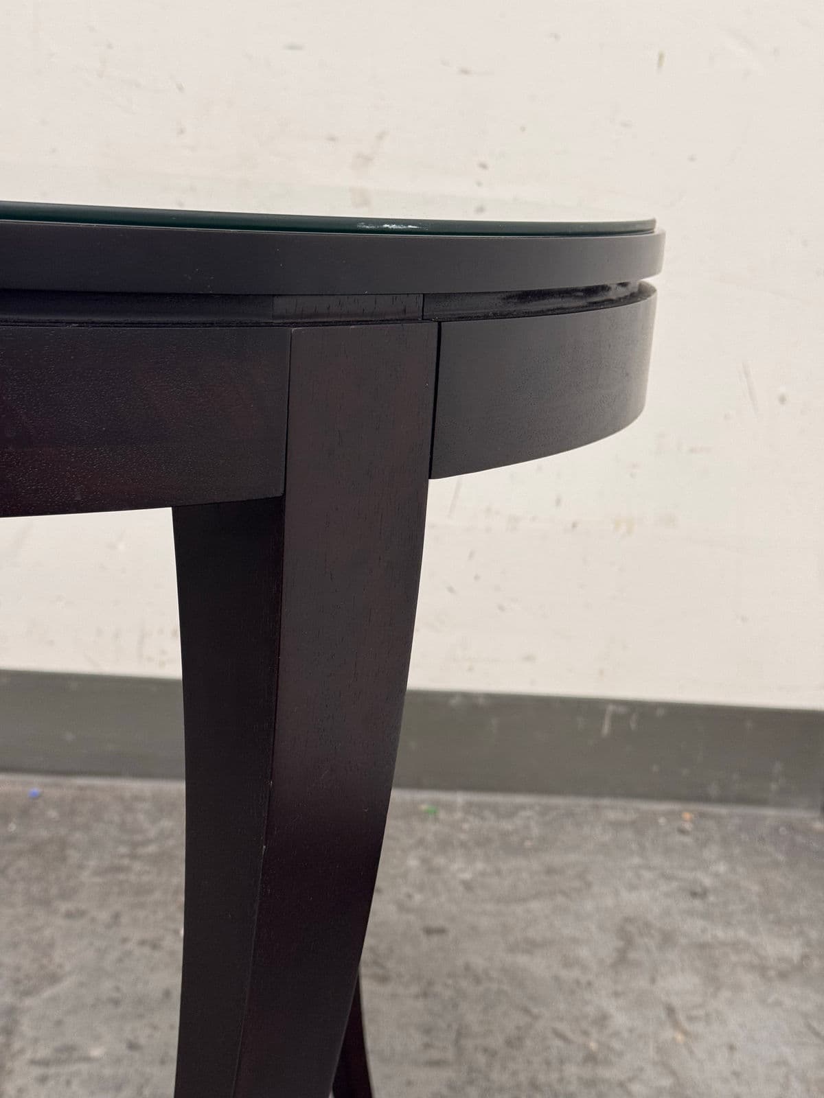 Contemporary Occasional Table With Glass Table Top - Thumbnail 5