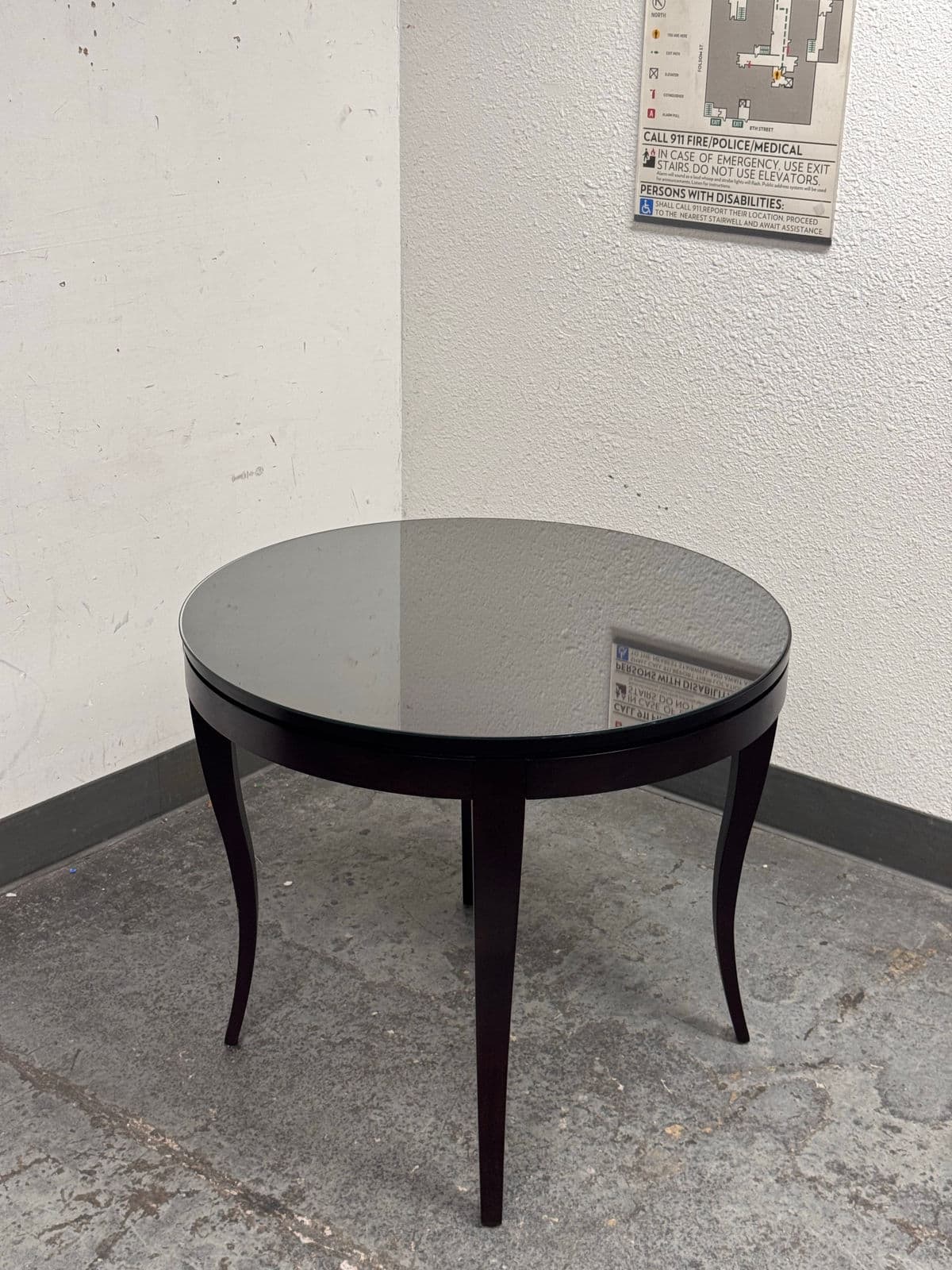 Contemporary Occasional Table With Glass Table Top - Thumbnail 10