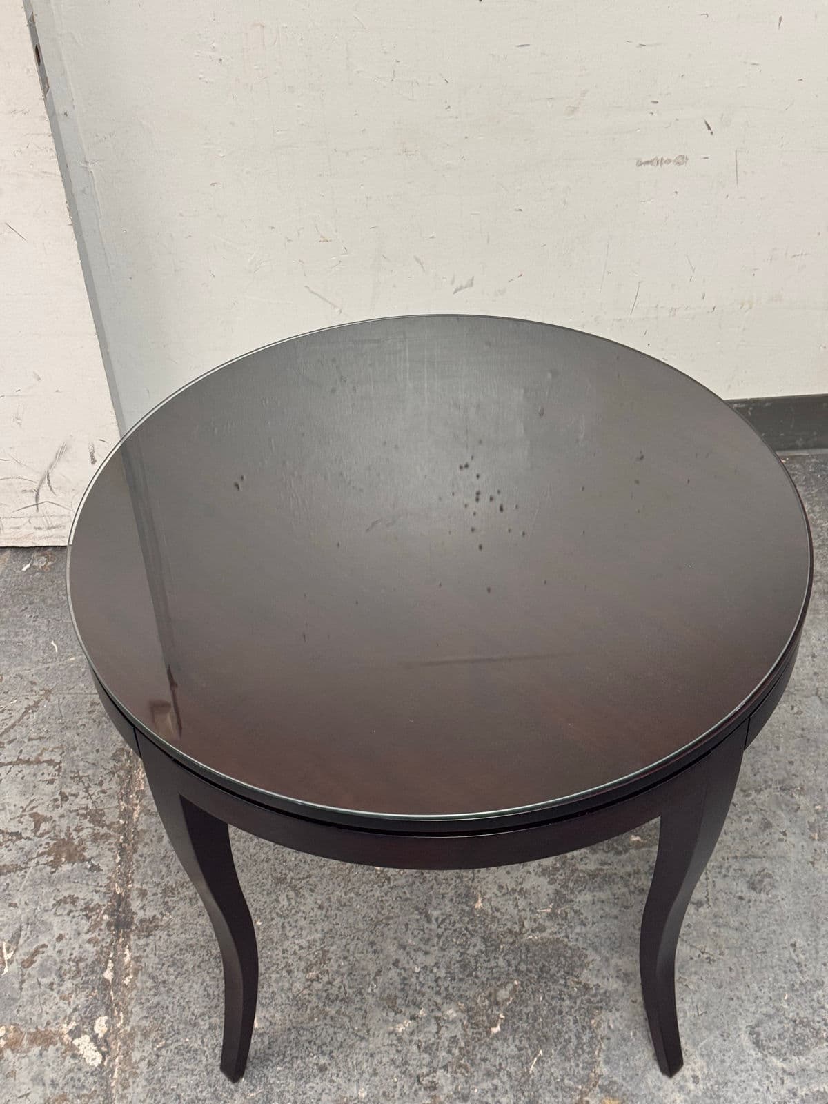 Contemporary Occasional Table With Glass Table Top - Thumbnail 8