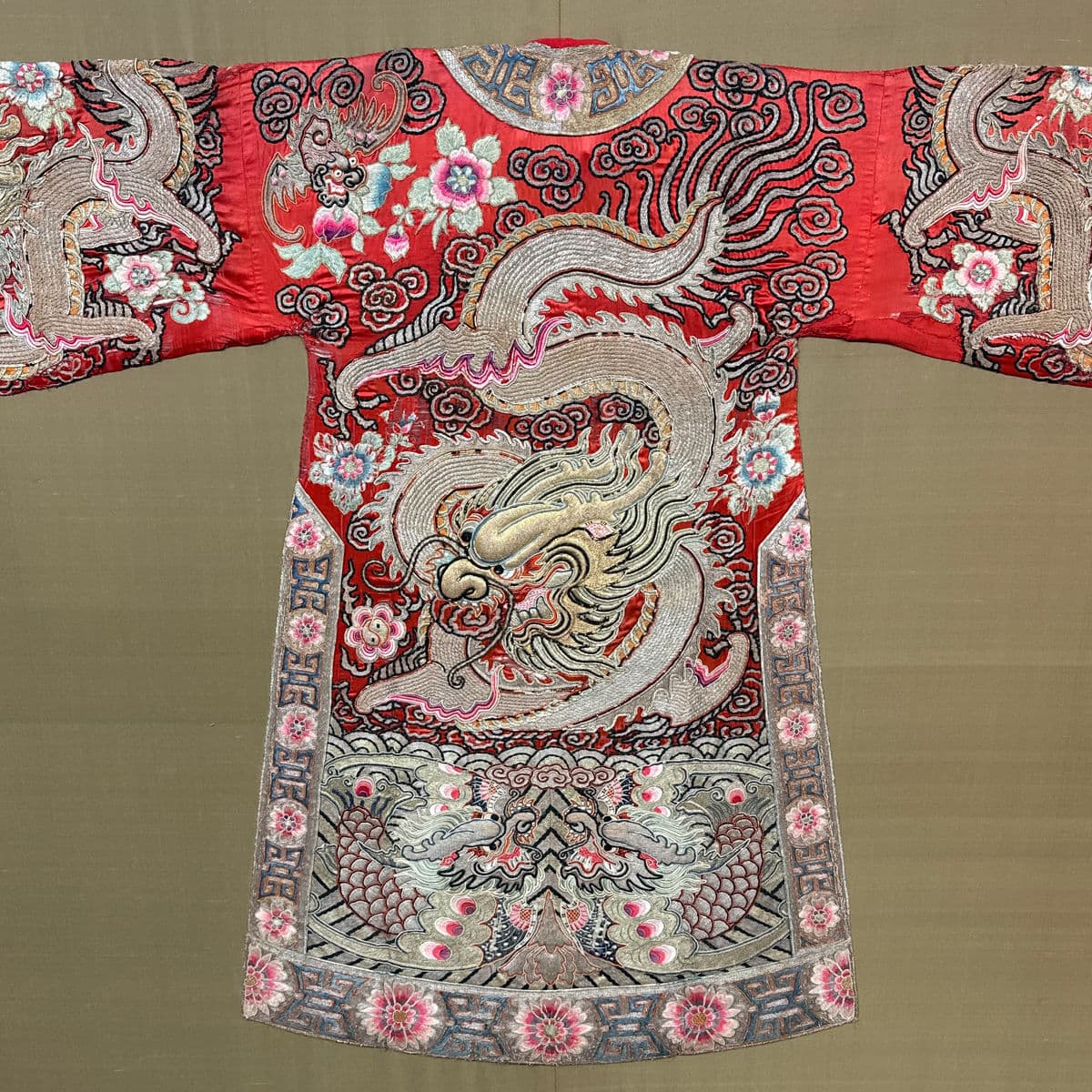 19th Century Dragon Kimono Robe for Chinese Theater - Thumbnail 5