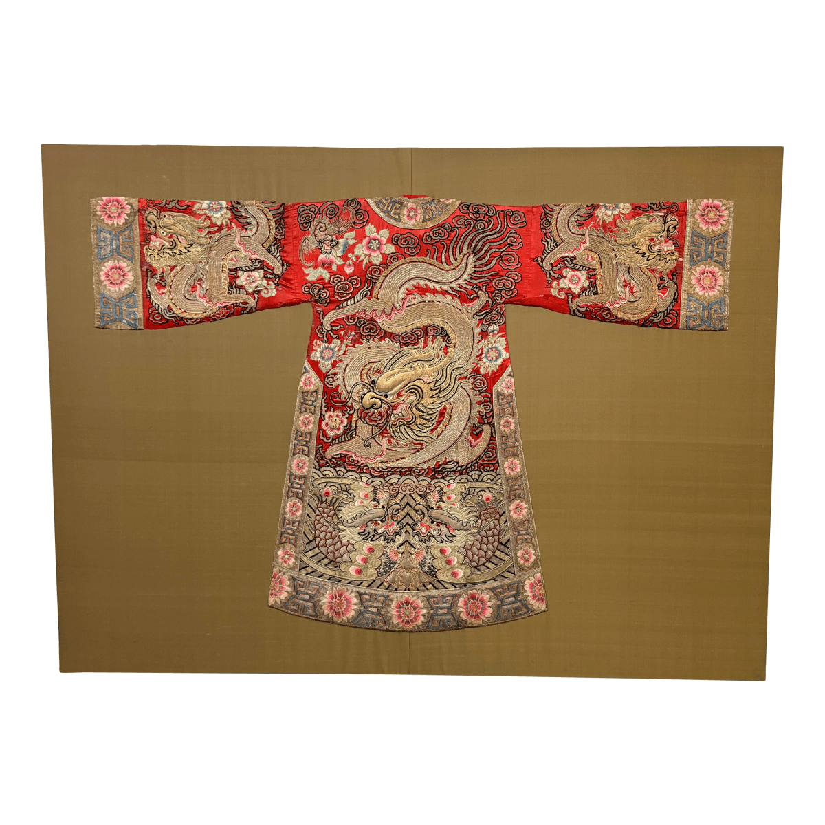 19th Century Dragon Kimono Robe for Chinese Theater - Thumbnail 2