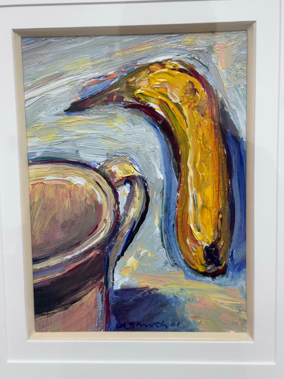 Circa 2011 Albert E. Smith Abstract of Banana - Thumbnail 8