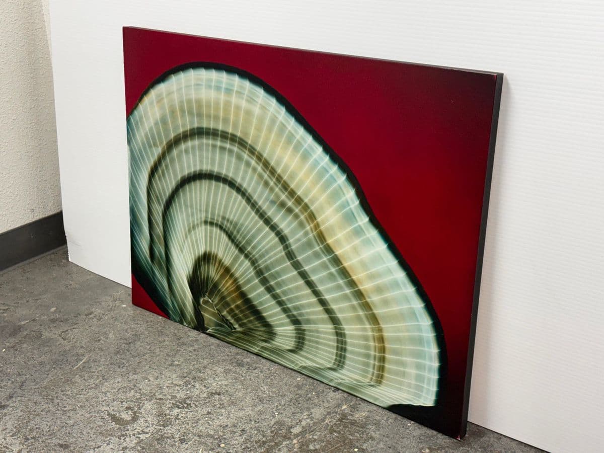 Circa 2000 Andoniu Euba "Untilted #2" Oil on Panel - Thumbnail 3