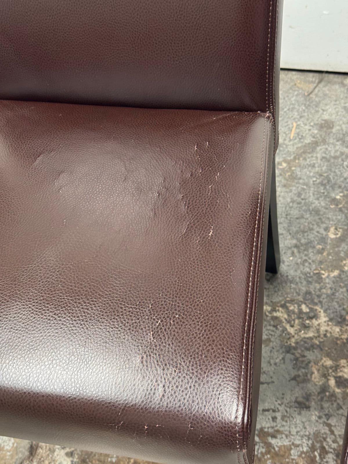 Crate & Barrel Lowe Dining Side Chairs, Set of Five - Thumbnail 7