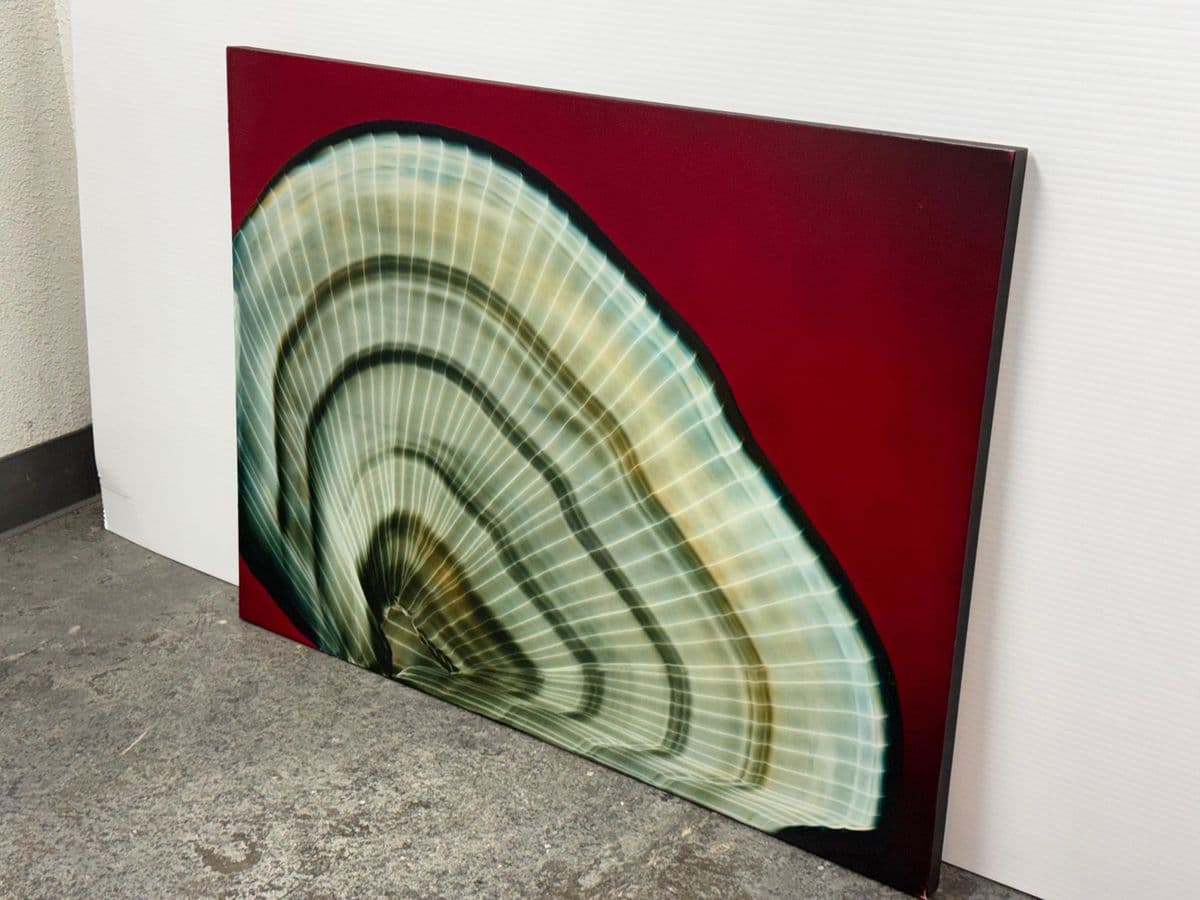 Circa 2000 Andoniu Euba "Untilted #2" Oil on Panel - Thumbnail 5