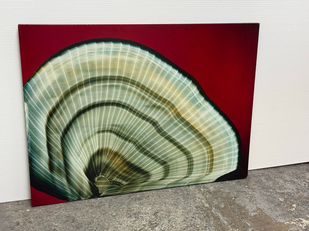 Circa 2000 Andoniu Euba "Untilted #2" Oil on Panel - Thumbnail 7