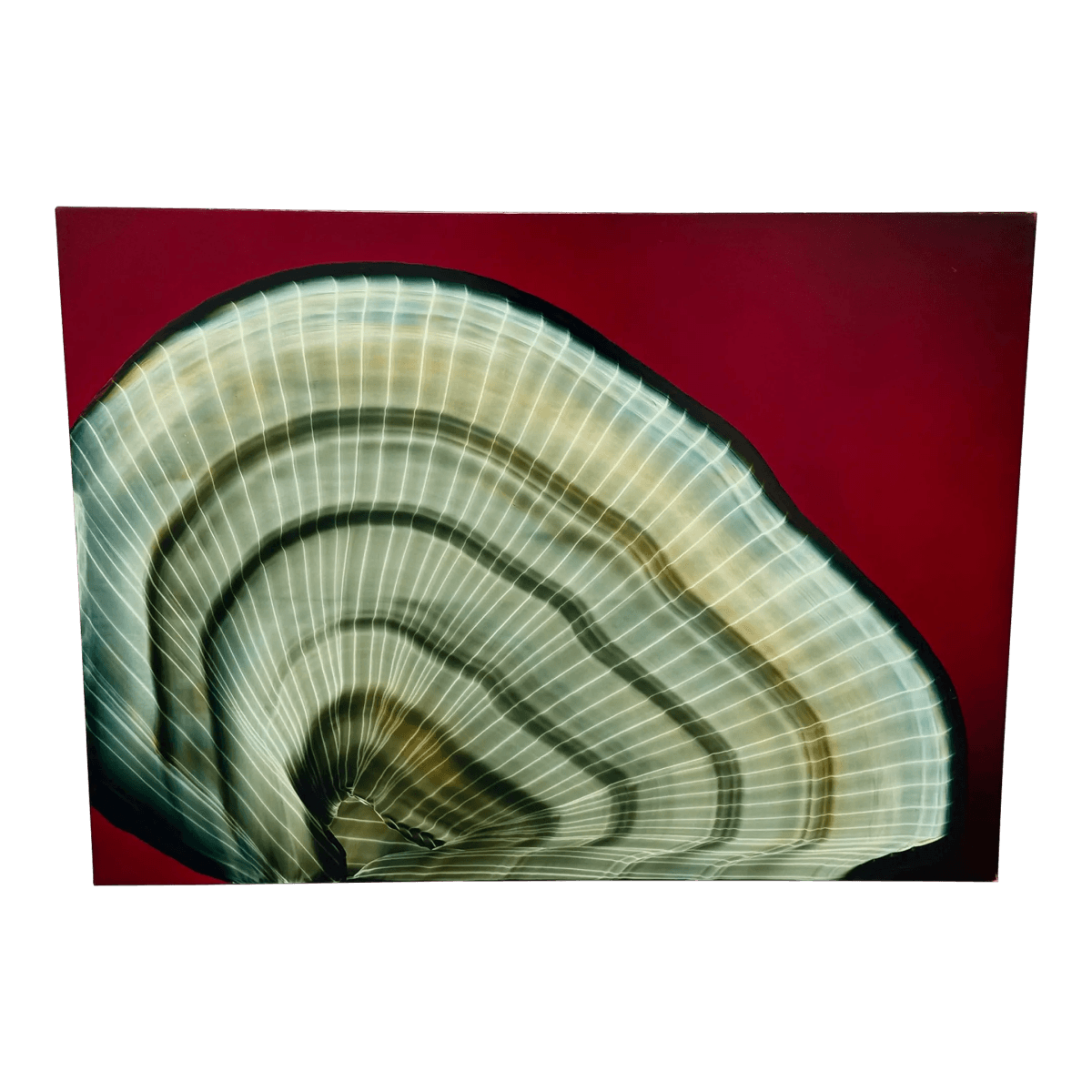 Circa 2000 Andoniu Euba "Untilted #2" Oil on Panel - Thumbnail 2