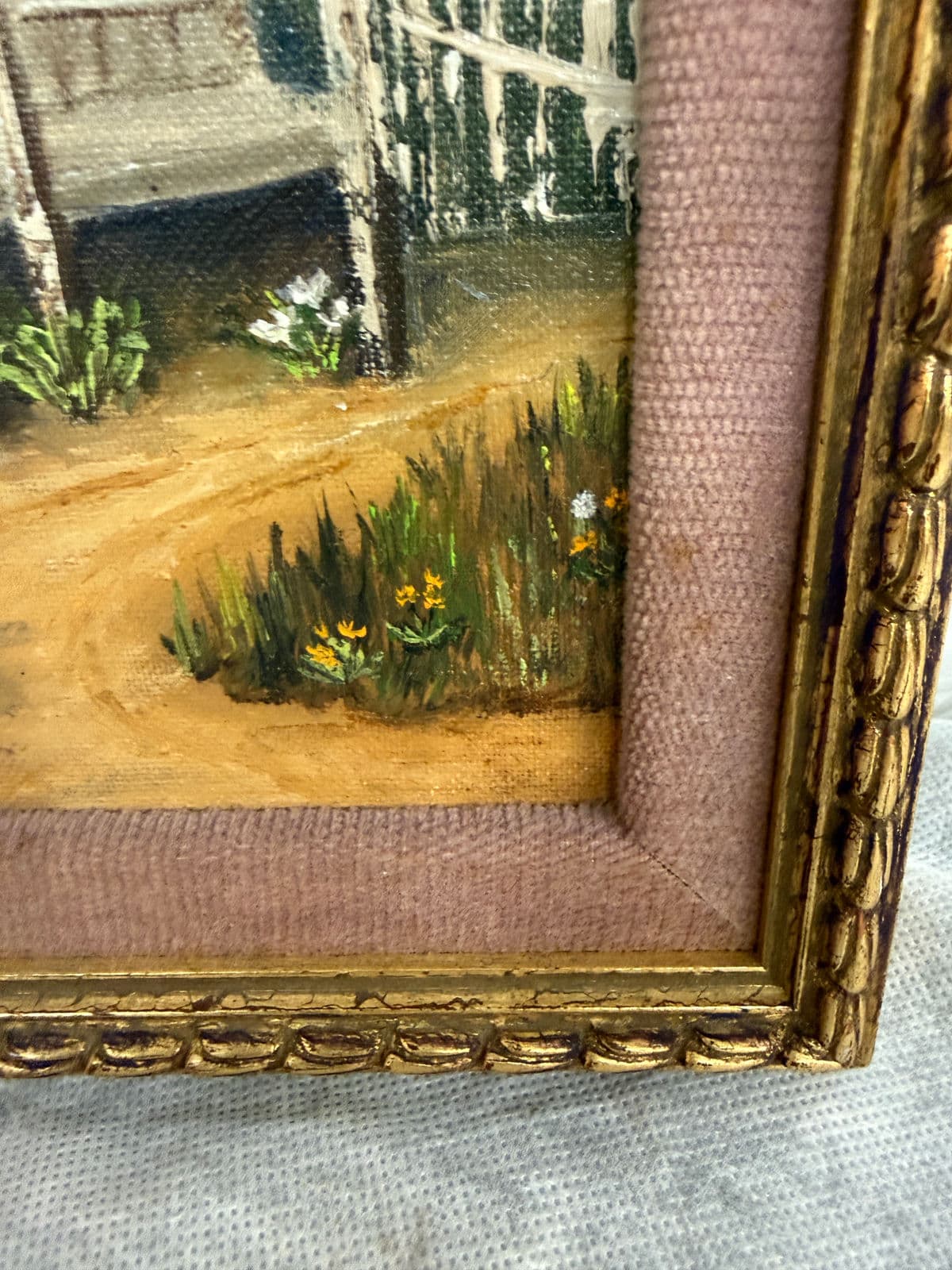 Dorothy Dunnigan Front Porch Painting, Framed - Thumbnail 7