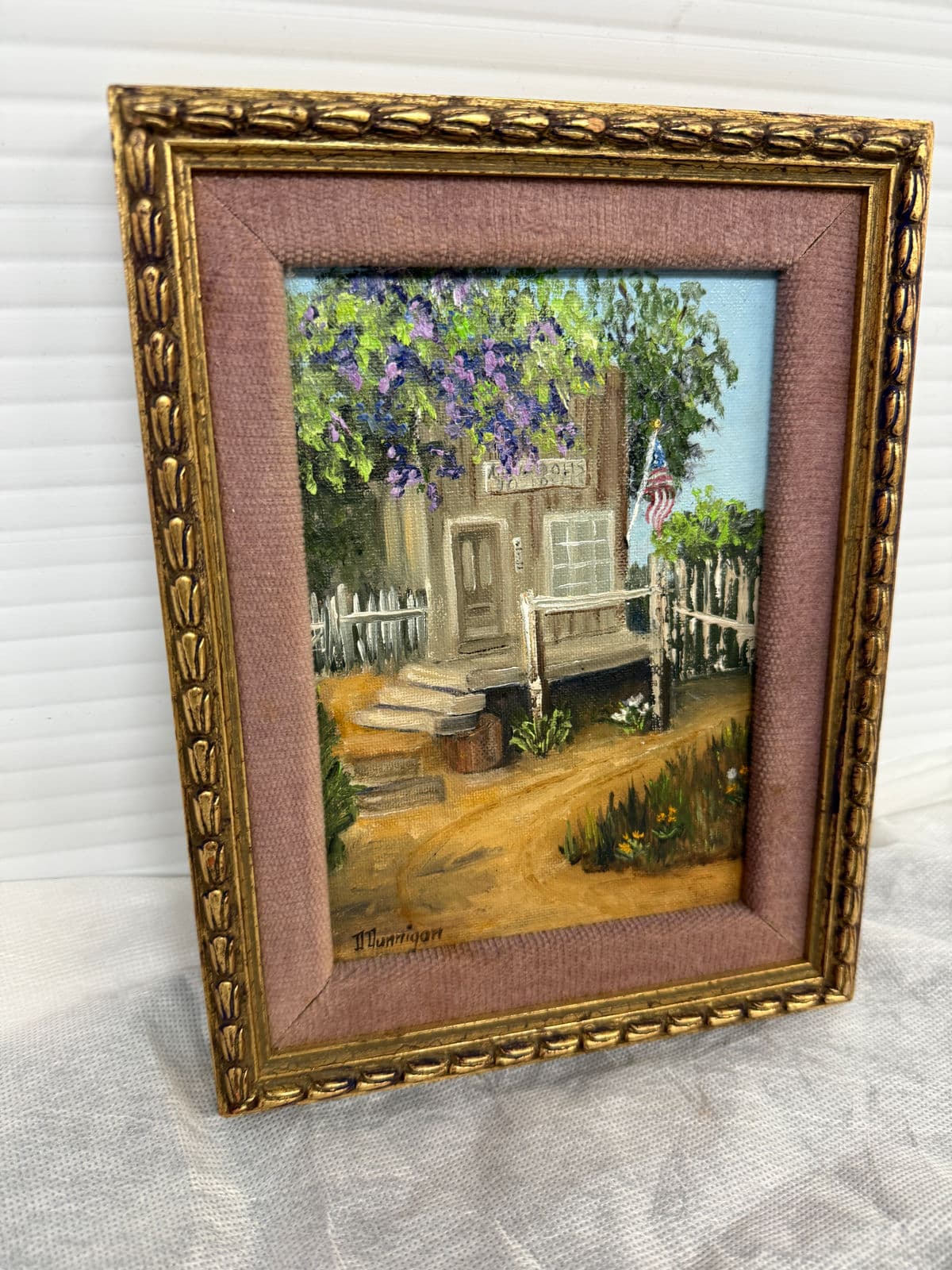 Dorothy Dunnigan Front Porch Painting, Framed - Thumbnail 3