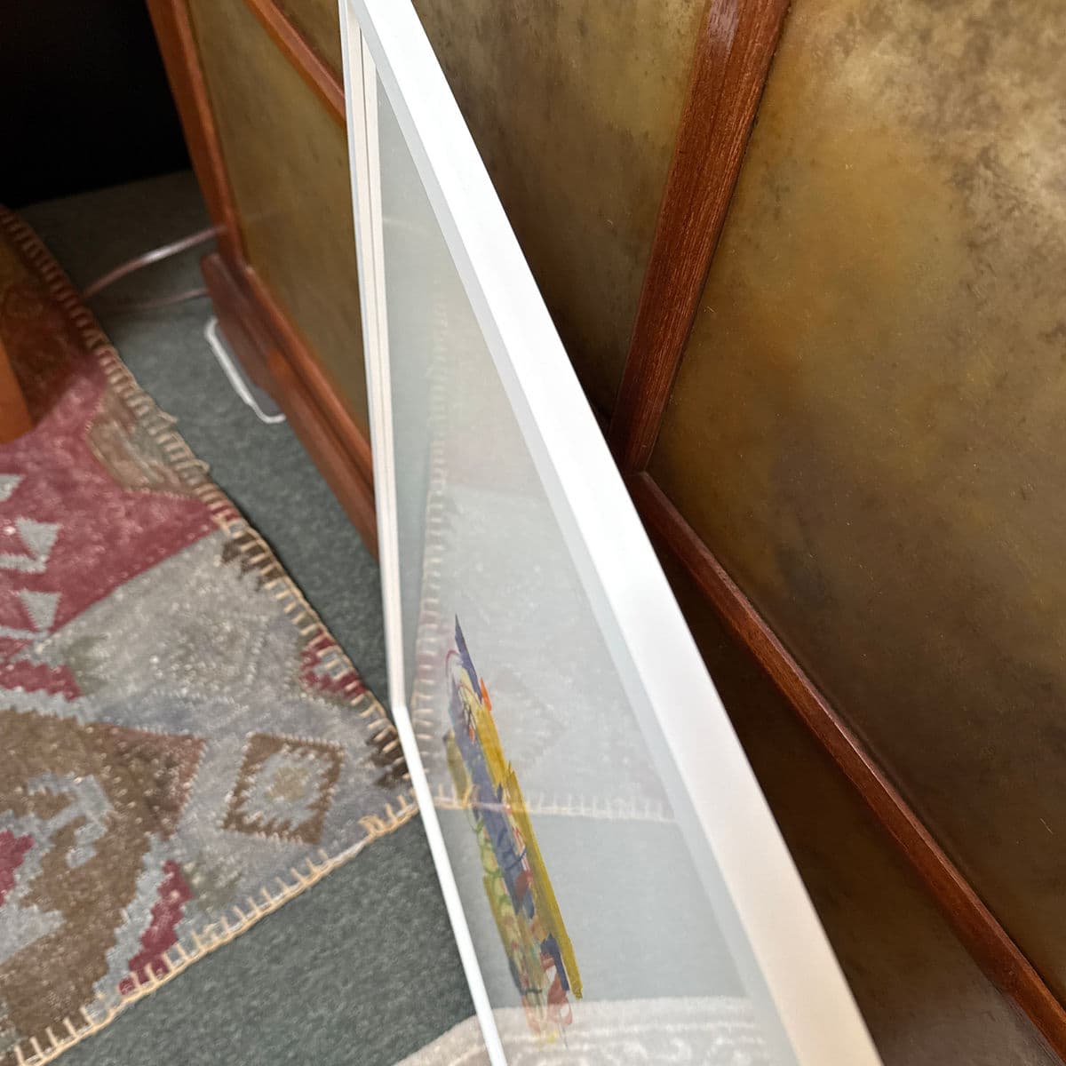 Isabel Wyatt "Blue Bee Bop" Original Painting, Signed - Thumbnail 10