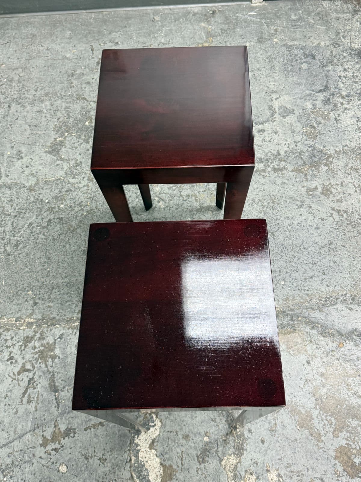 Swaim Occasional Side Tables, Pair - Thumbnail 6