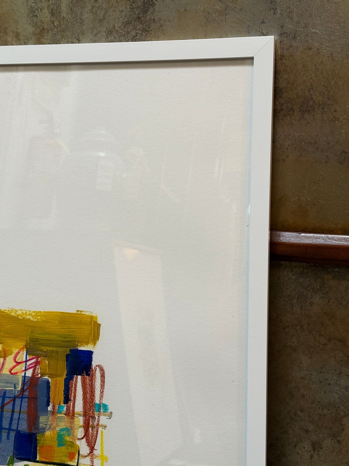 Isabel Wyatt "Blue Bee Bop" Original Painting, Signed - Thumbnail 7