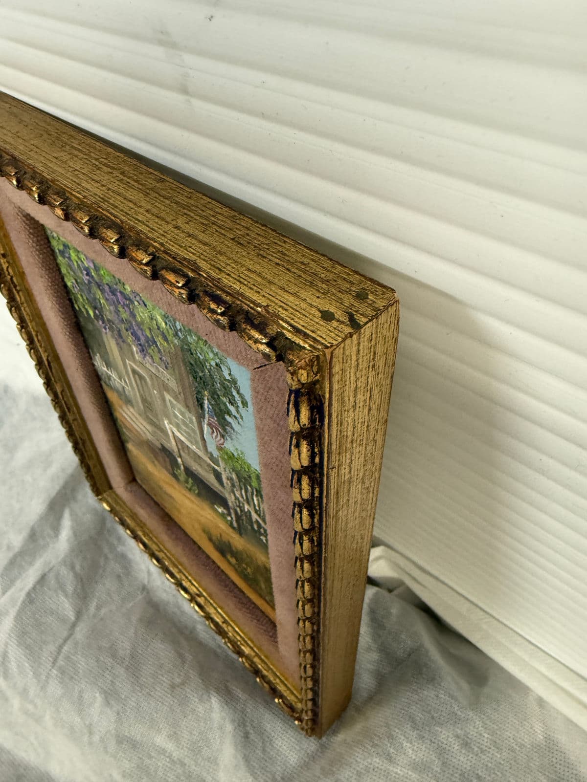 Dorothy Dunnigan Front Porch Painting, Framed - Thumbnail 5