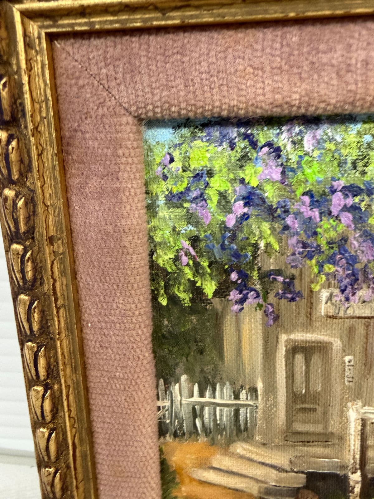 Dorothy Dunnigan Front Porch Painting, Framed - Thumbnail 8