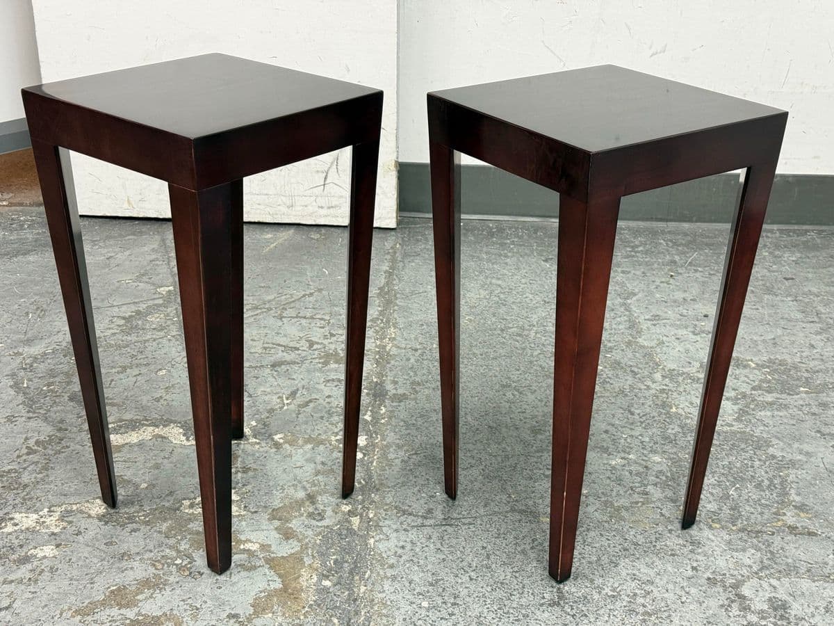 Swaim Occasional Side Tables, Pair - Thumbnail 8
