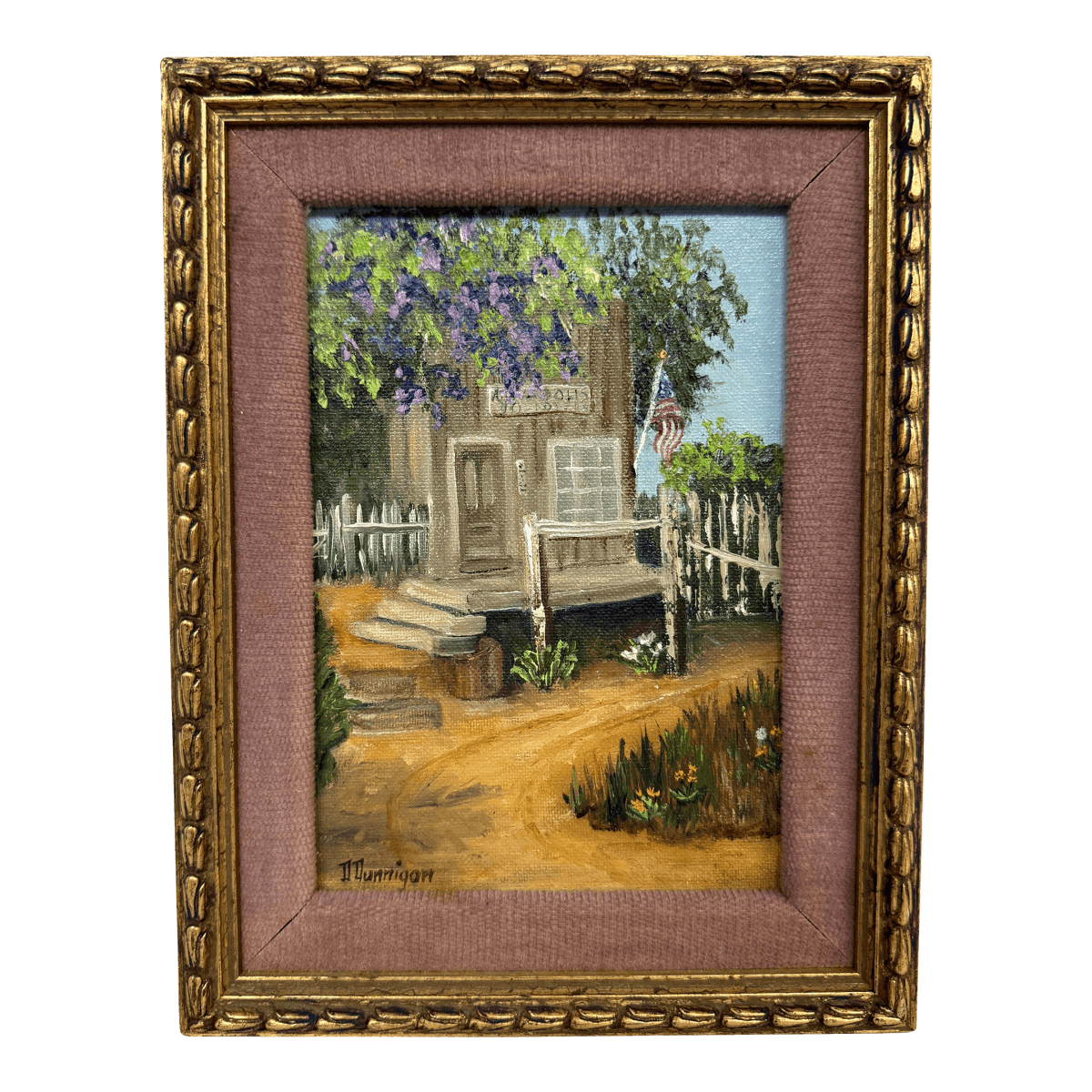 Dorothy Dunnigan Front Porch Painting, Framed - Thumbnail 2