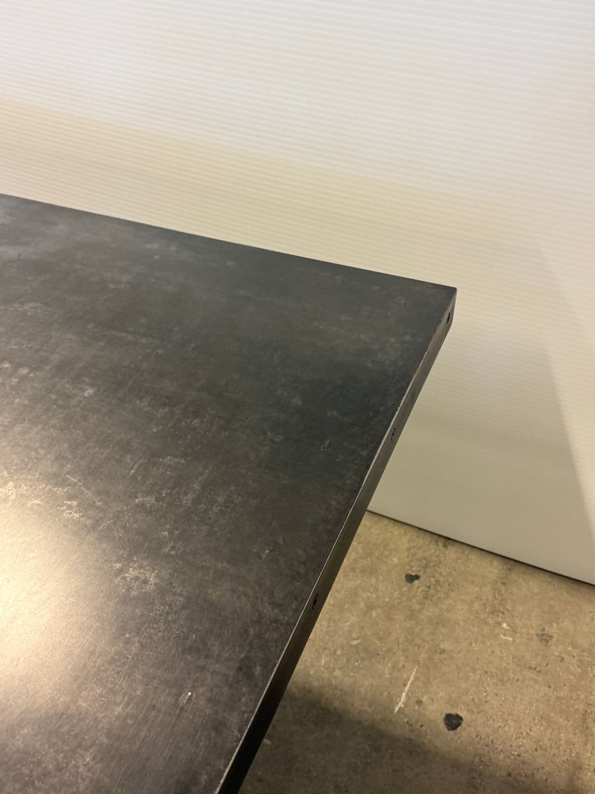 Big Daddy's Antique Metal Dining Table - Thumbnail 5