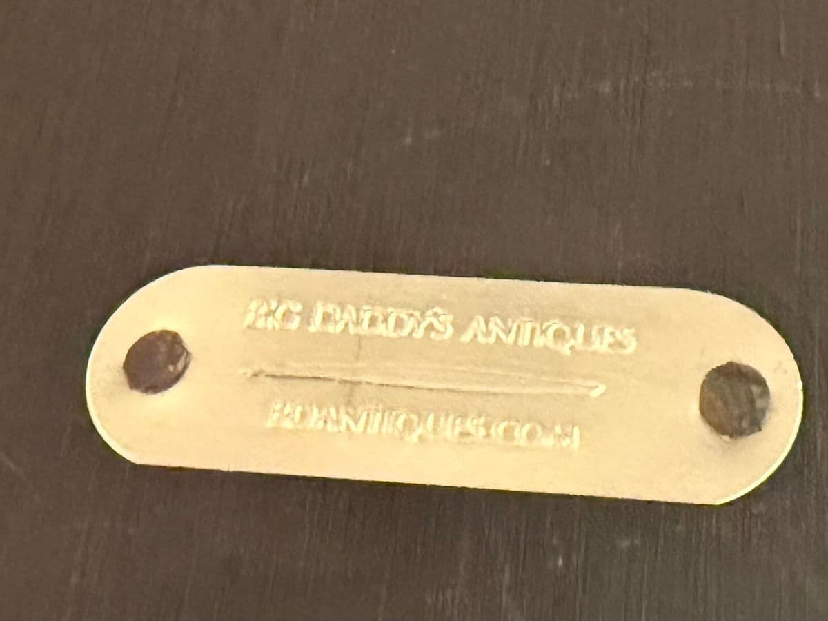 Big Daddy's Antique Metal Dining Table - Thumbnail 7