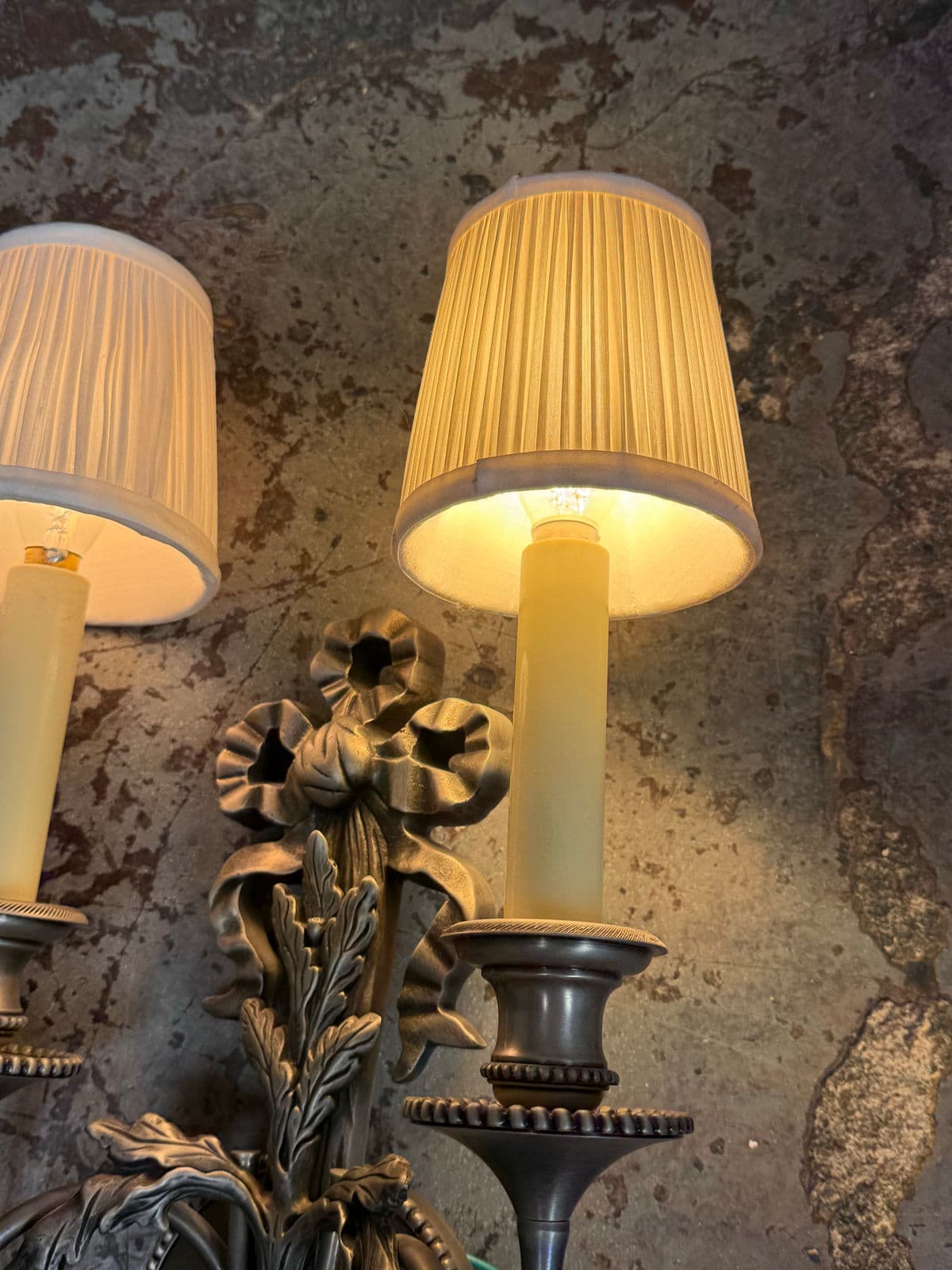 19th Century Louis XVI Style Wall Sconces, Pair - Thumbnail 5