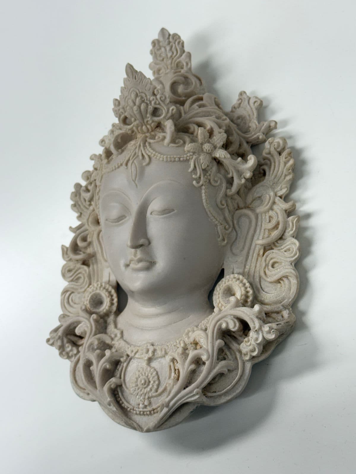 Handcrafted Tibetan Tara Mask - Thumbnail 5