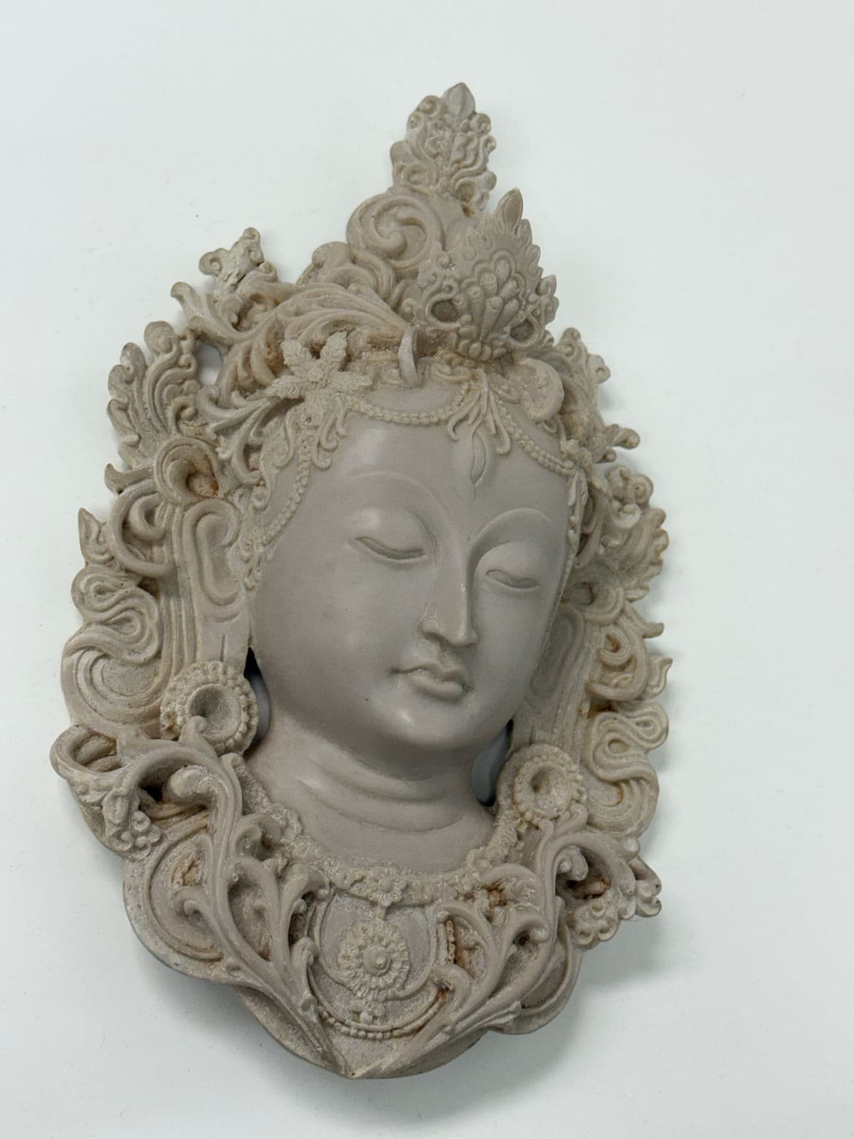 Handcrafted Tibetan Tara Mask - Thumbnail 3