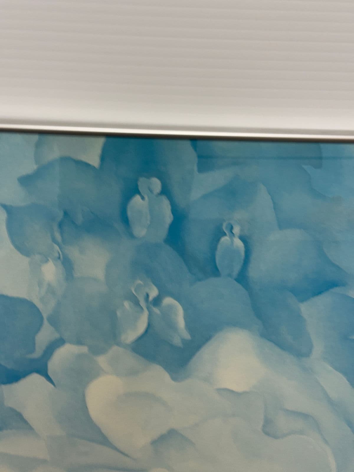 Georgia O'Keeffe "White Rose With Larkspur No. 2" Poster, Framed - Thumbnail 12