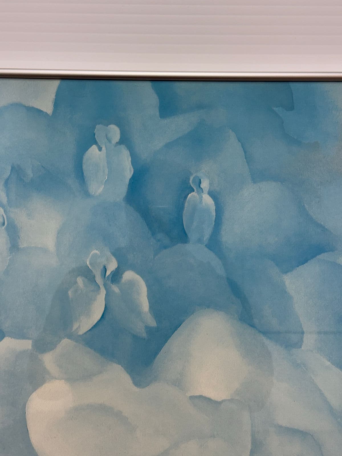 Georgia O'Keeffe "White Rose With Larkspur No. 2" Poster, Framed - Thumbnail 11