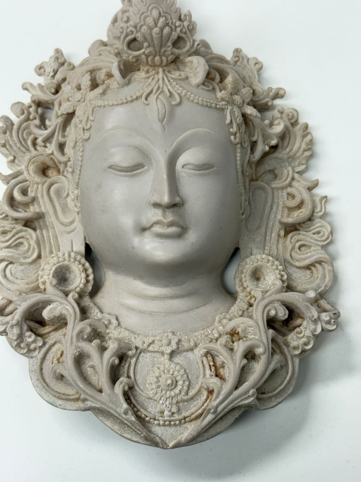 Handcrafted Tibetan Tara Mask - Thumbnail 8