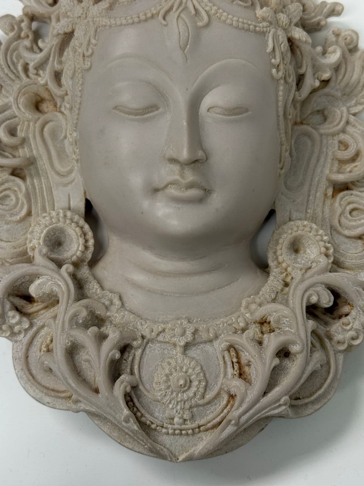 Handcrafted Tibetan Tara Mask - Thumbnail 11