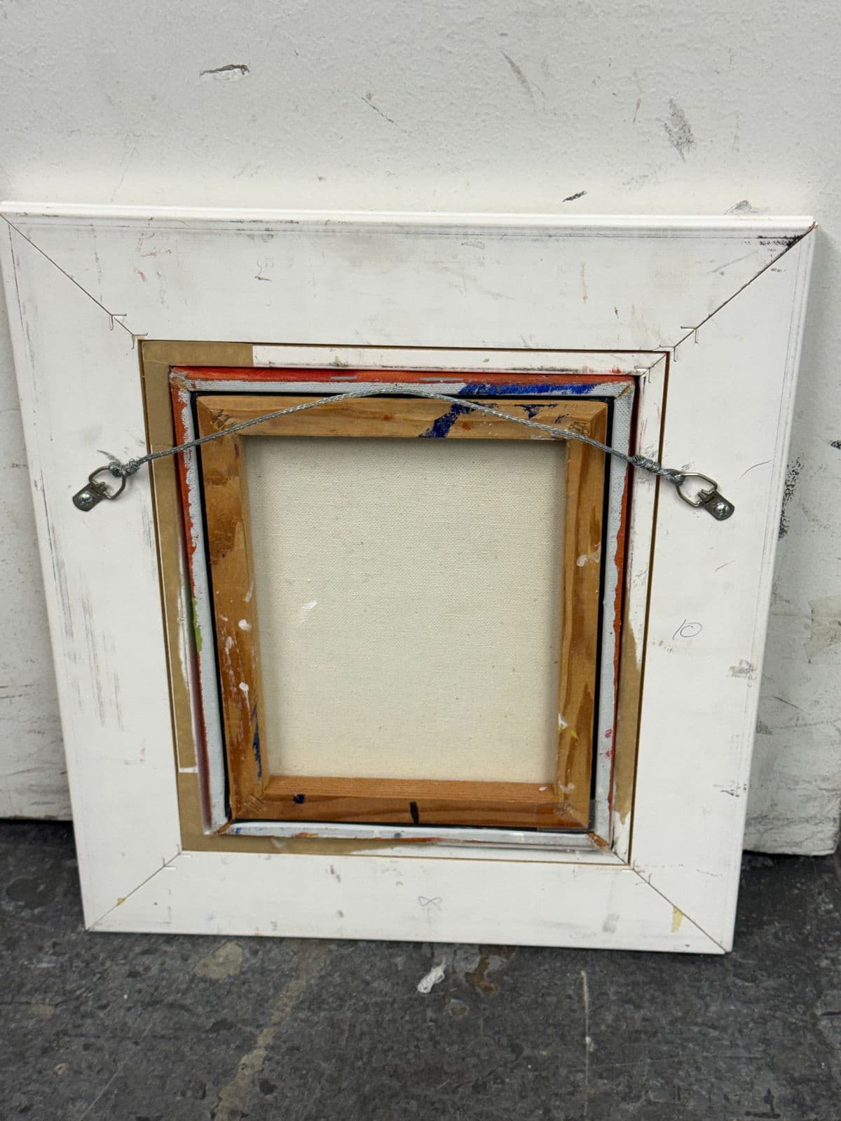 Abstract Bold Composition Painting, Framed - Thumbnail 12