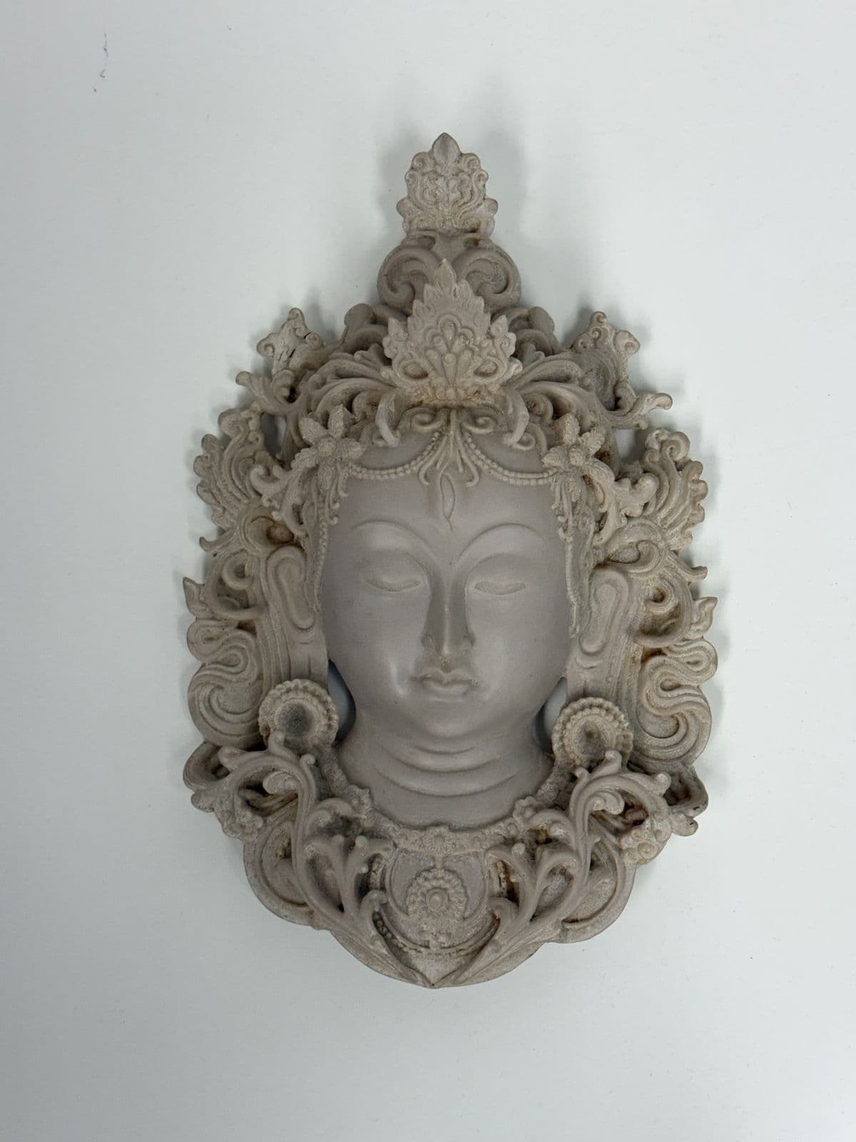 Handcrafted Tibetan Tara Mask - Thumbnail 9