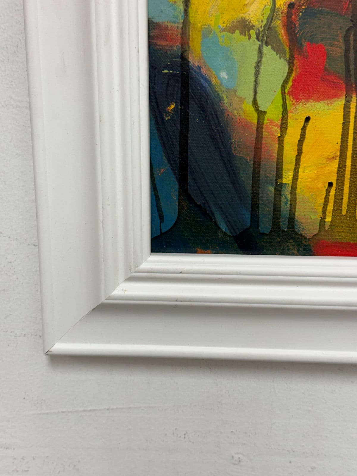 Abstract Bold Composition Painting, Framed - Thumbnail 6