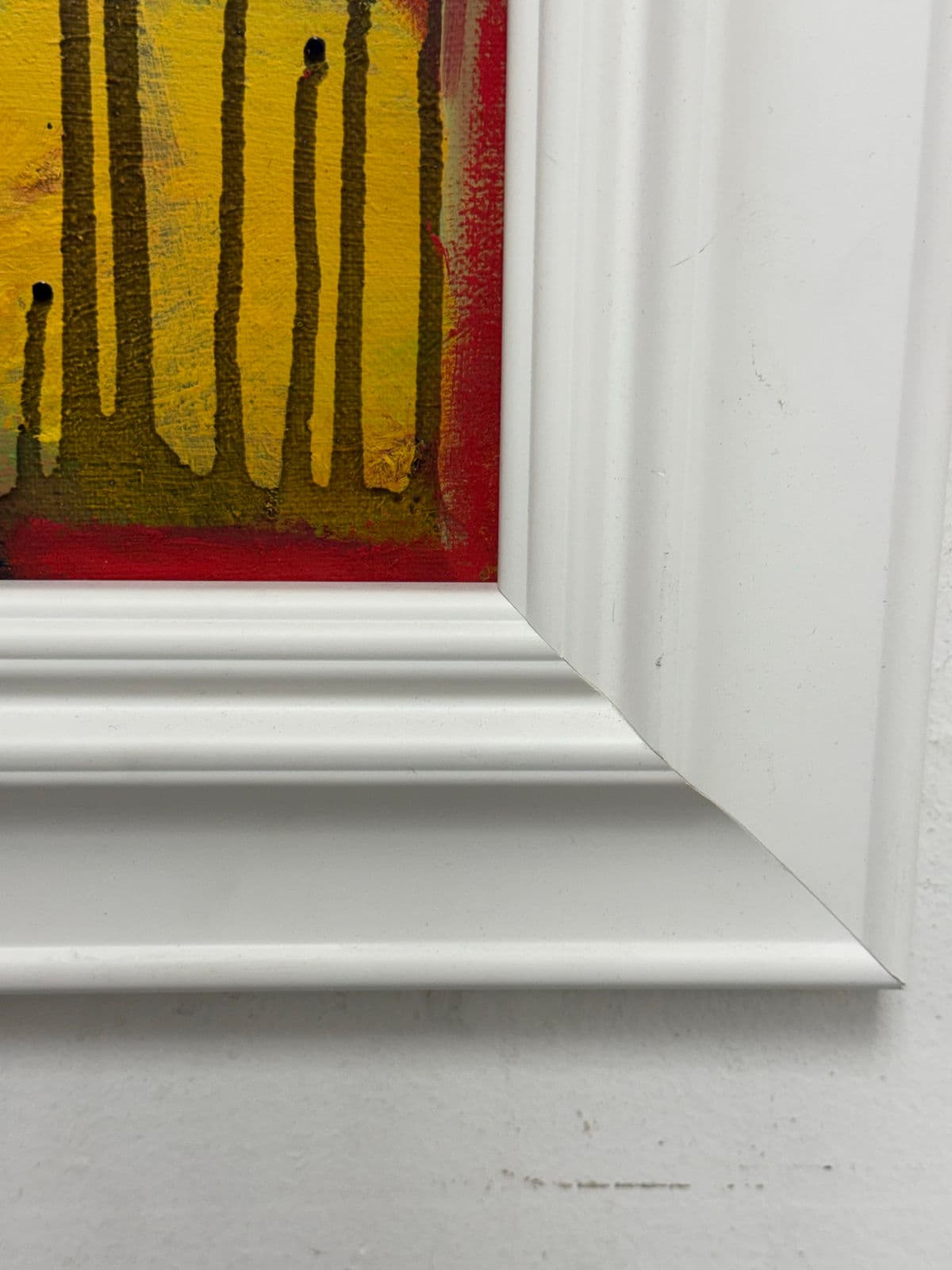 Abstract Bold Composition Painting, Framed - Thumbnail 8