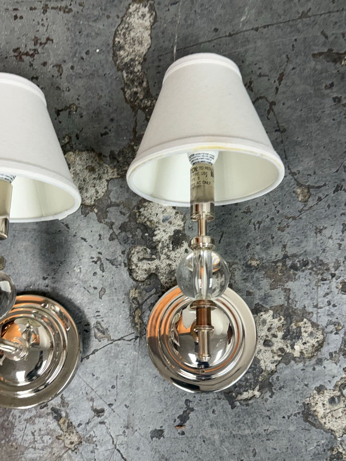 Restoration Hardware Wilshire Single Sconces, Pair - Thumbnail 3