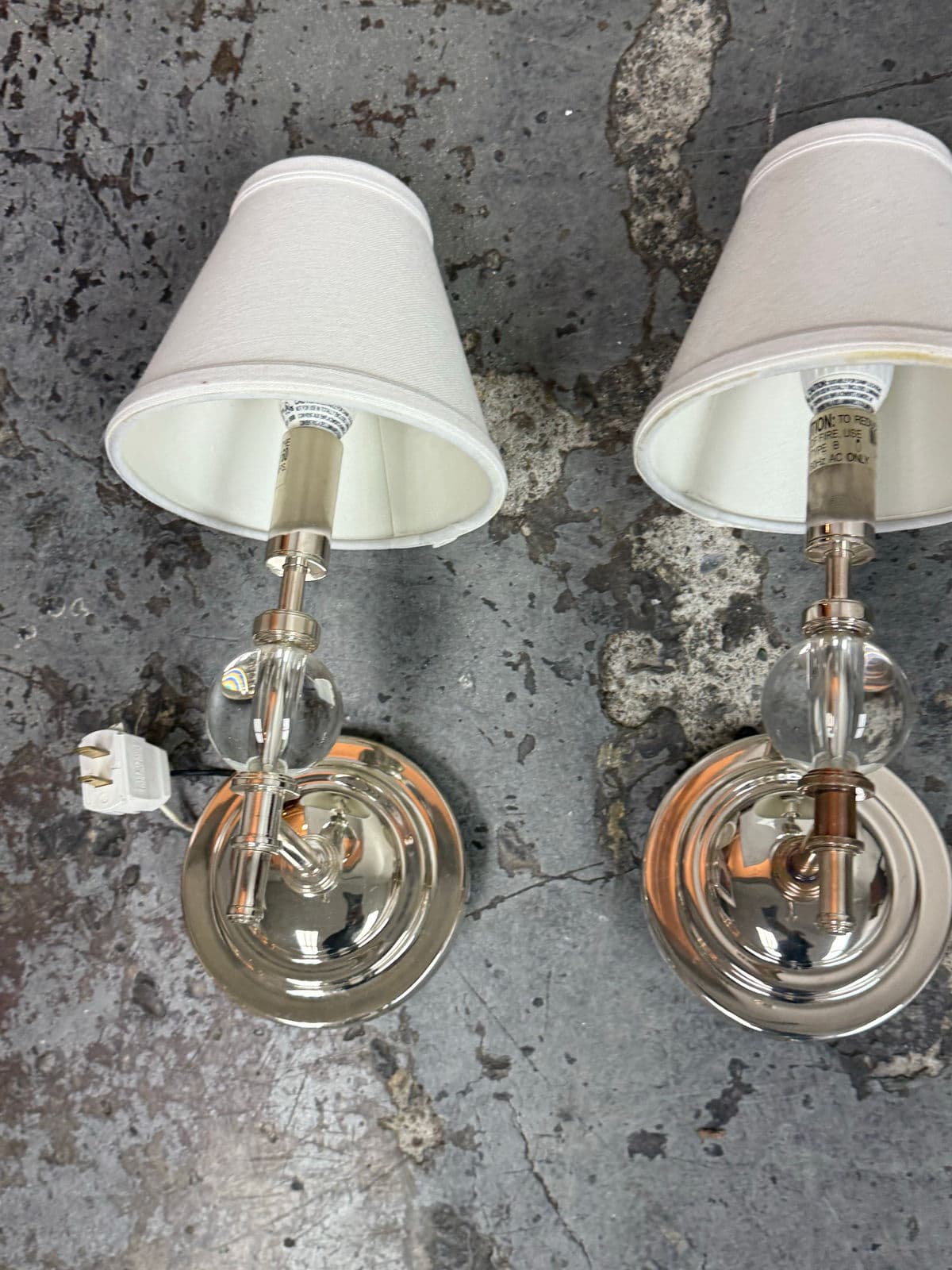 Restoration Hardware Wilshire Single Sconces, Pair - Thumbnail 11