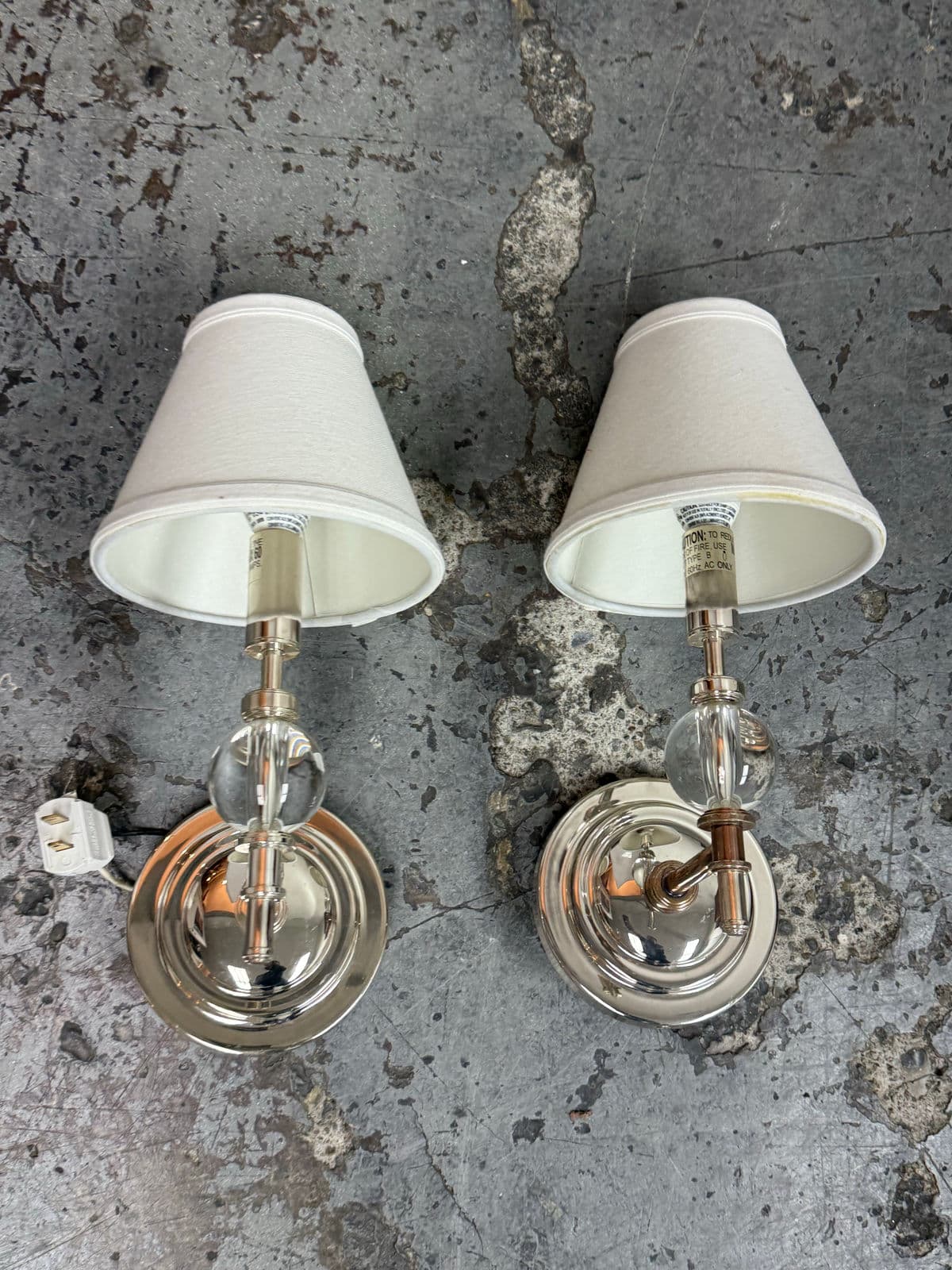 Restoration Hardware Wilshire Single Sconces, Pair - Thumbnail 5