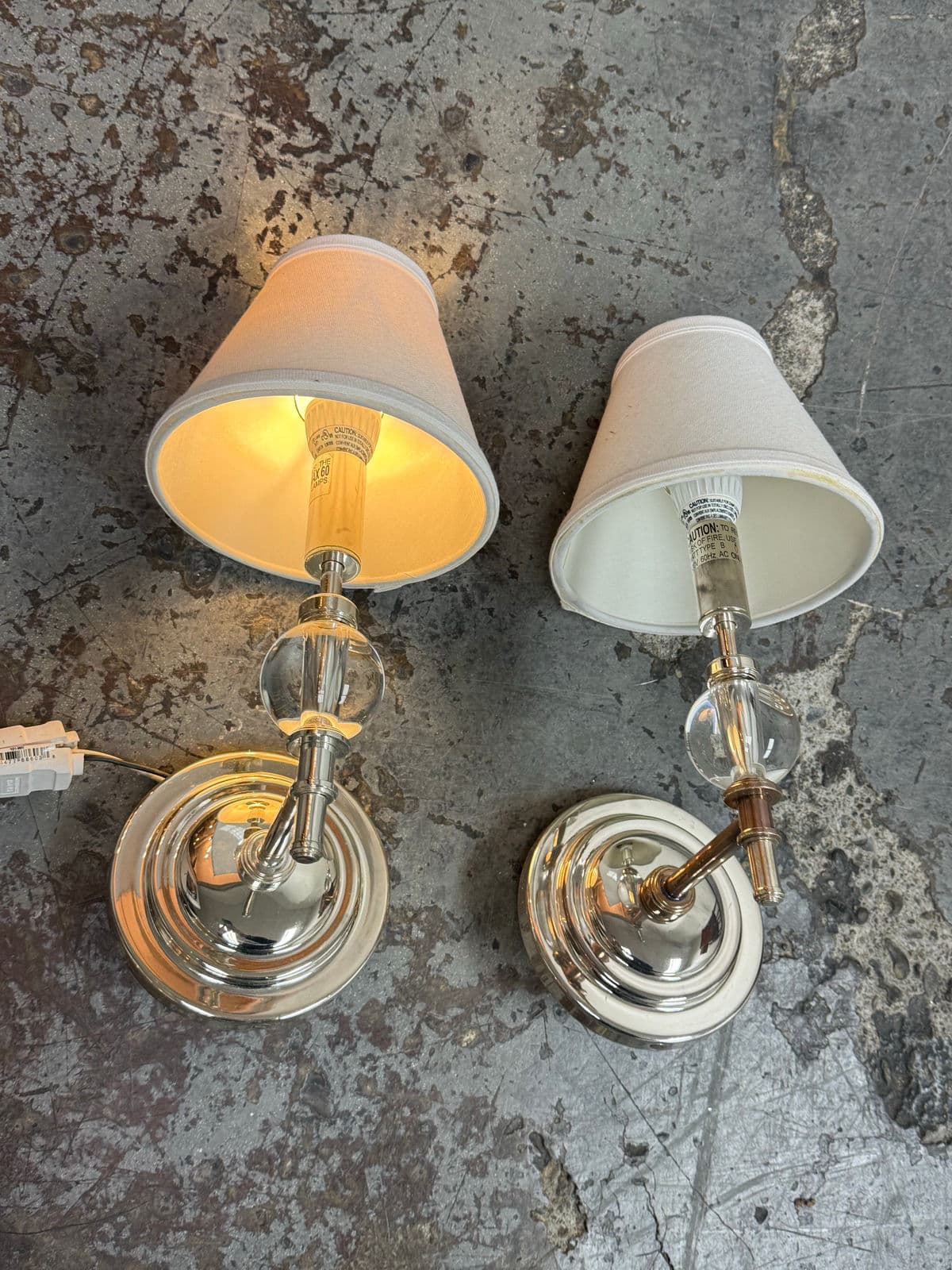 Restoration Hardware Wilshire Single Sconces, Pair - Thumbnail 10