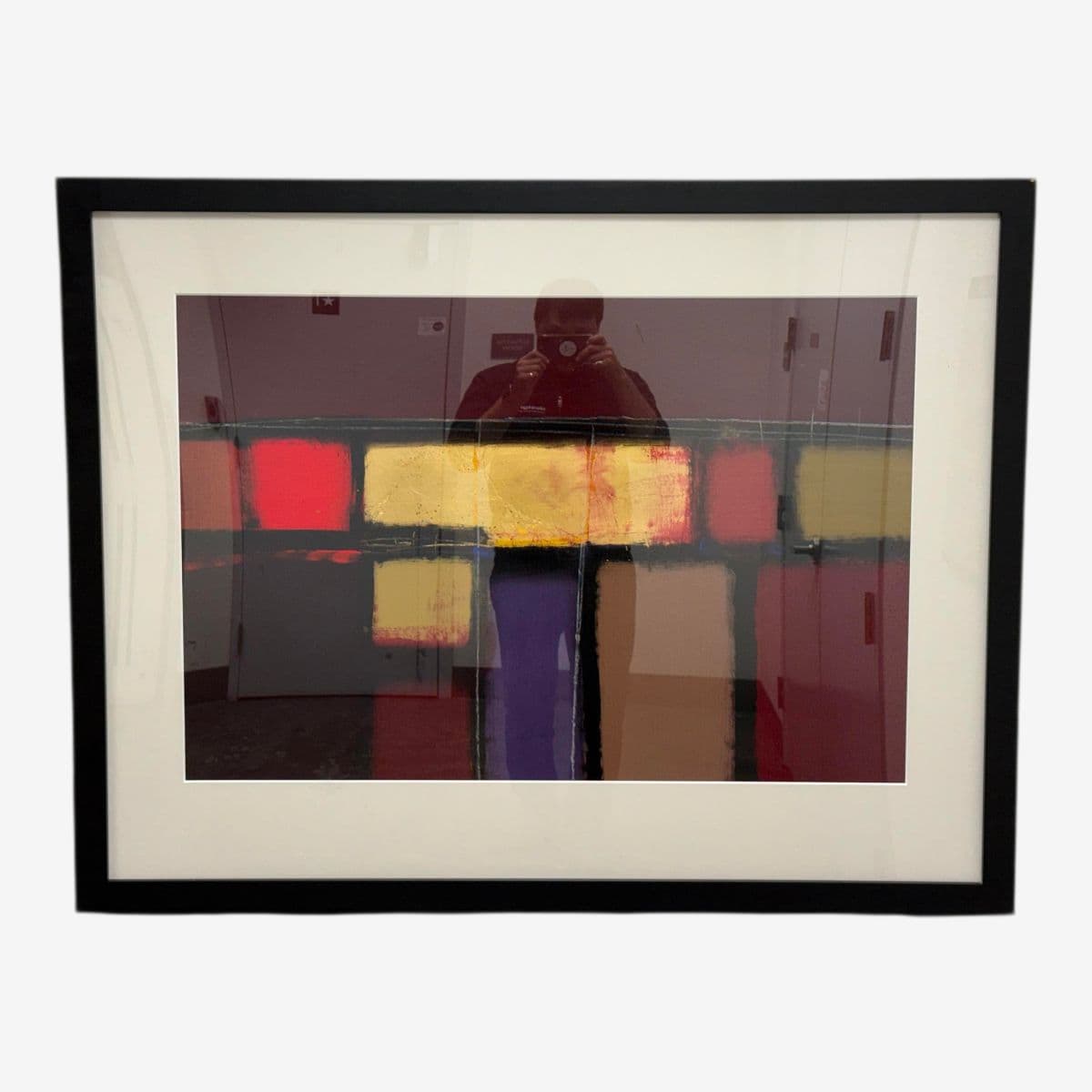 Ron Kempton Untitled II Mixed Media Print, Framed - Image 1