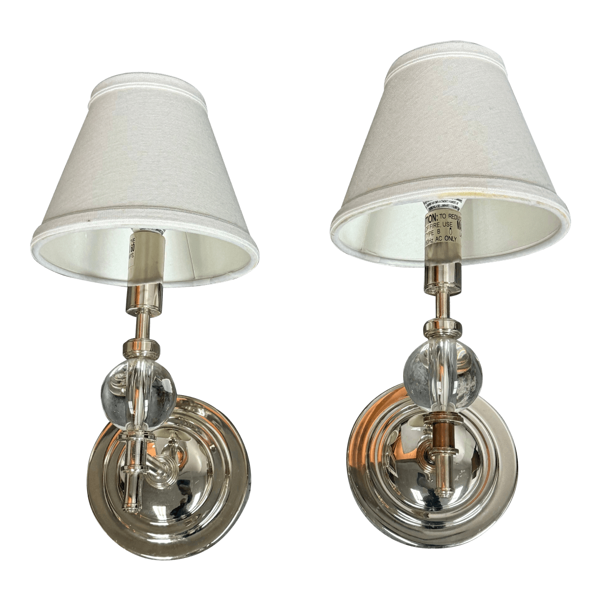 Restoration Hardware Wilshire Single Sconces, Pair - Thumbnail 2