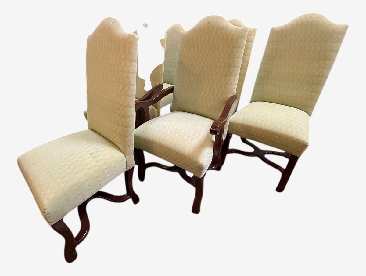 San Francisco Design Center Dining Room Chairs, Set of Six - Image 1
