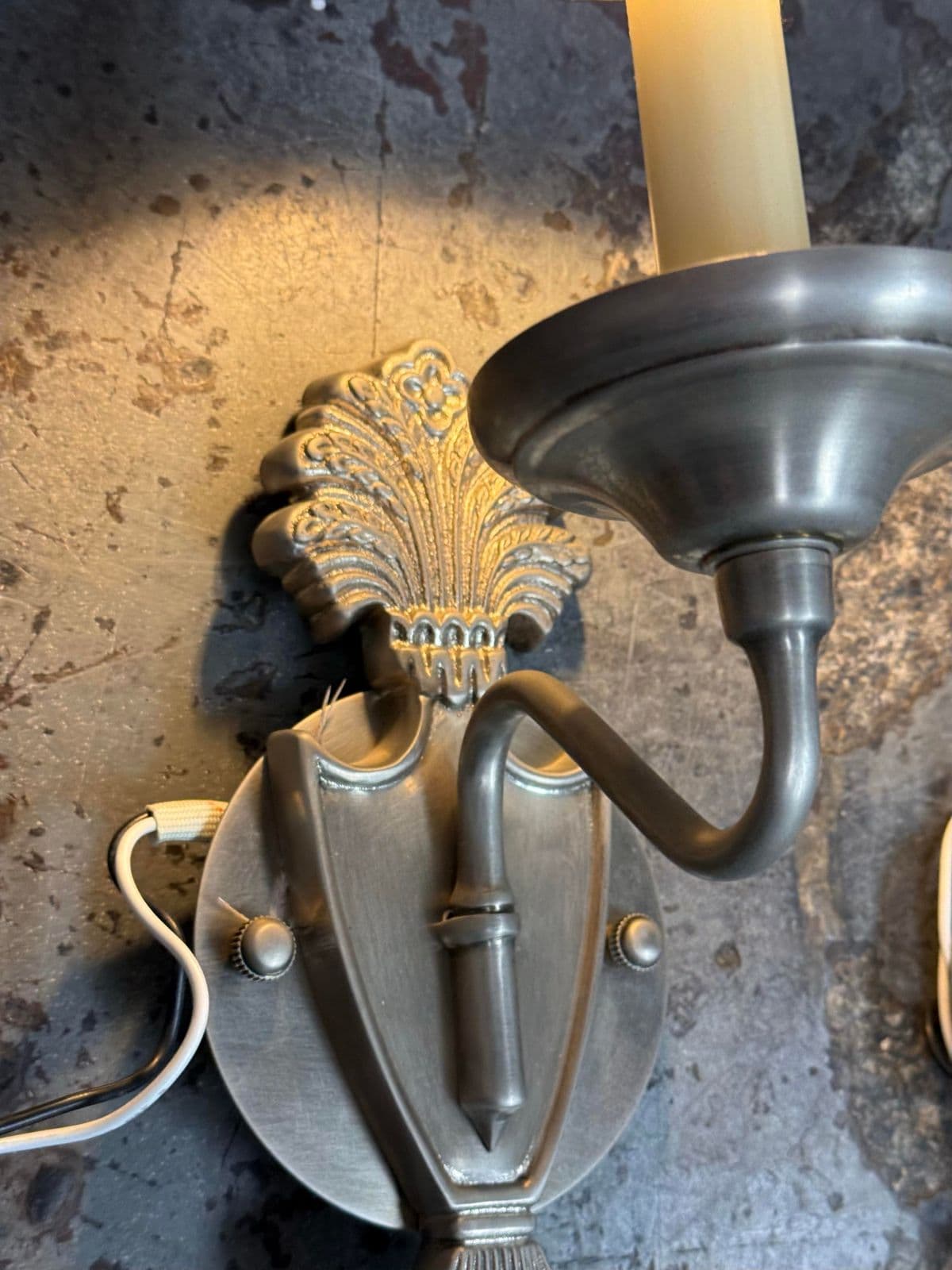 19th Century Neoclassical Style Wall Sconces, Pair - Thumbnail 10