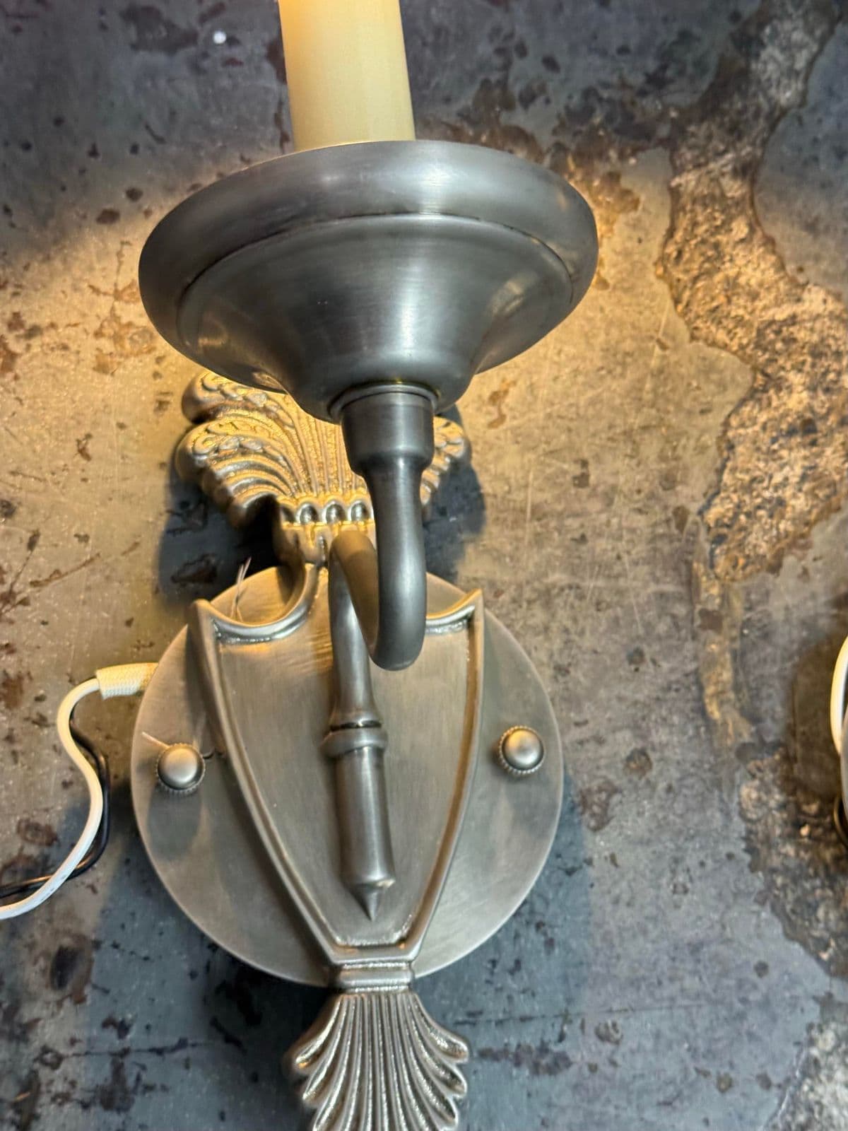 19th Century Neoclassical Style Wall Sconces, Pair - Thumbnail 7