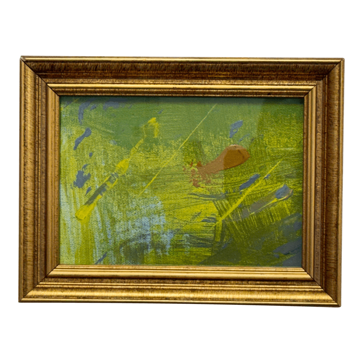 Abstract Landscape Painting, Framed - Thumbnail 2