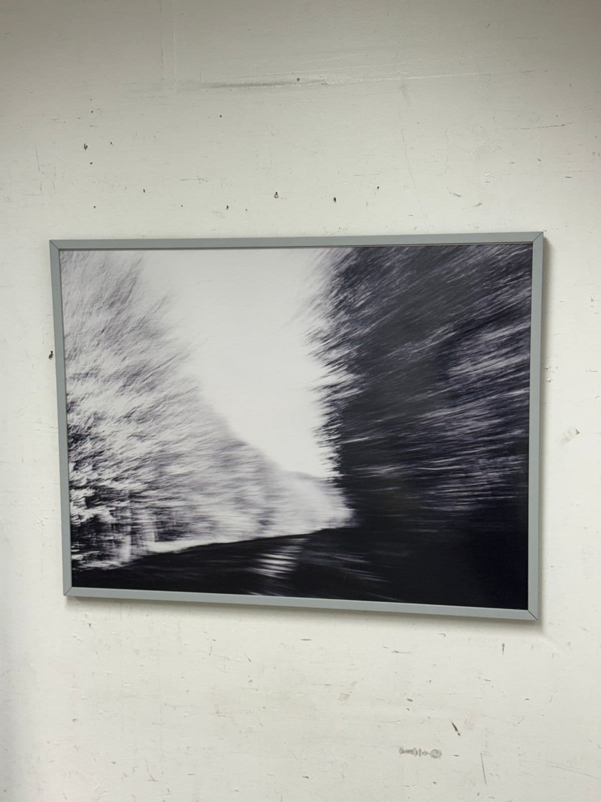 Abstract Tree Line Reproduction Print, Framed - Thumbnail 5