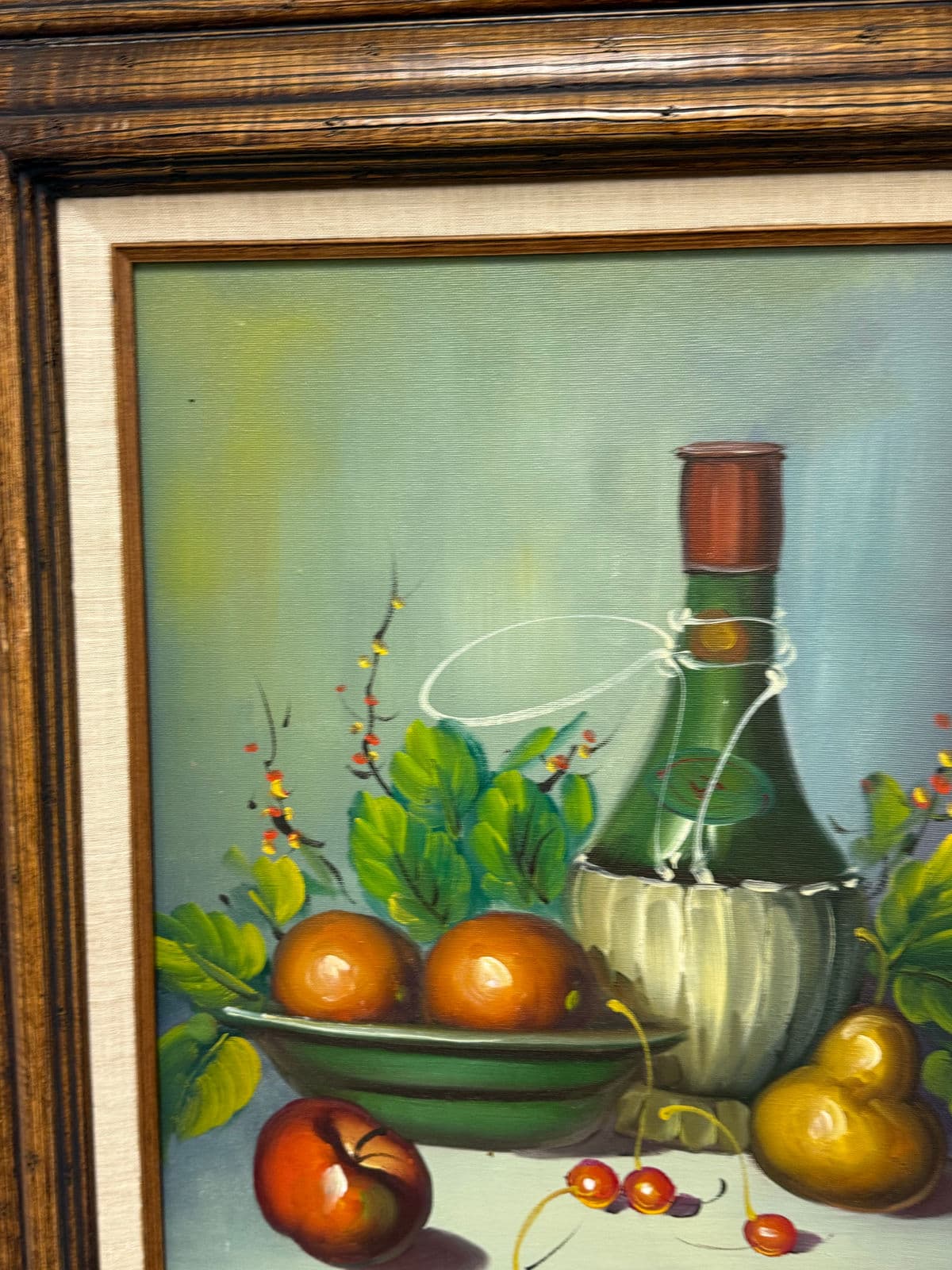 Late 20th Century Sebastian Still Life Oil Painting, Framed - Thumbnail 9