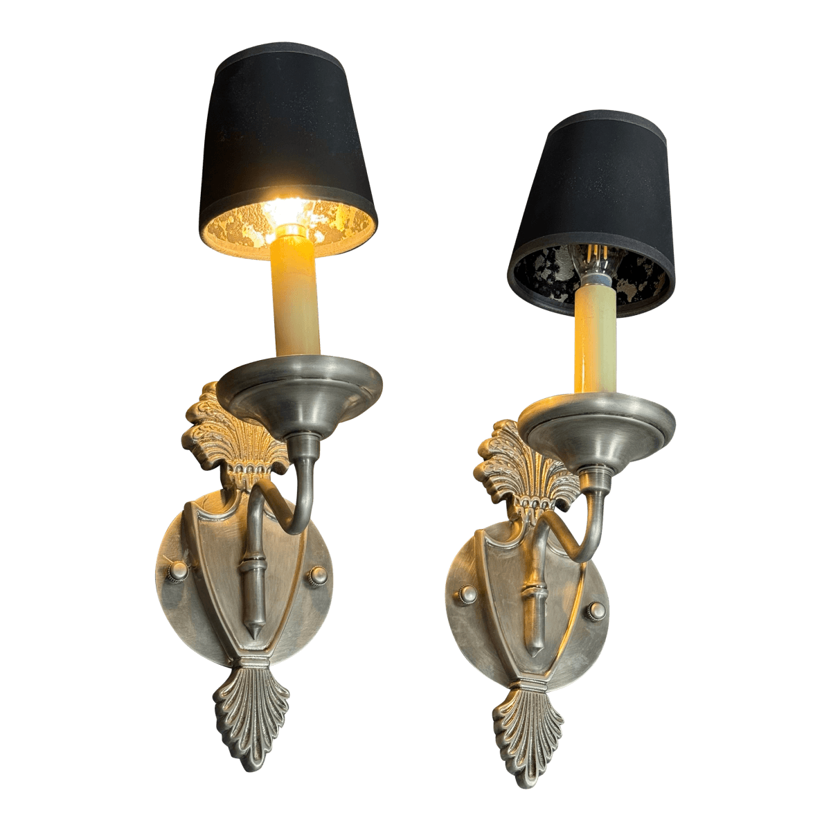 19th Century Neoclassical Style Wall Sconces, Pair - Thumbnail 2